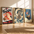 Japanese Sushi Art Print