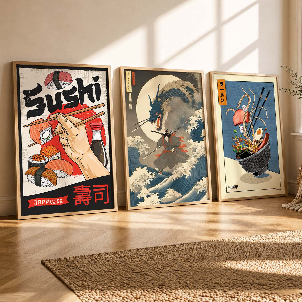 Japanese Sushi Art Print