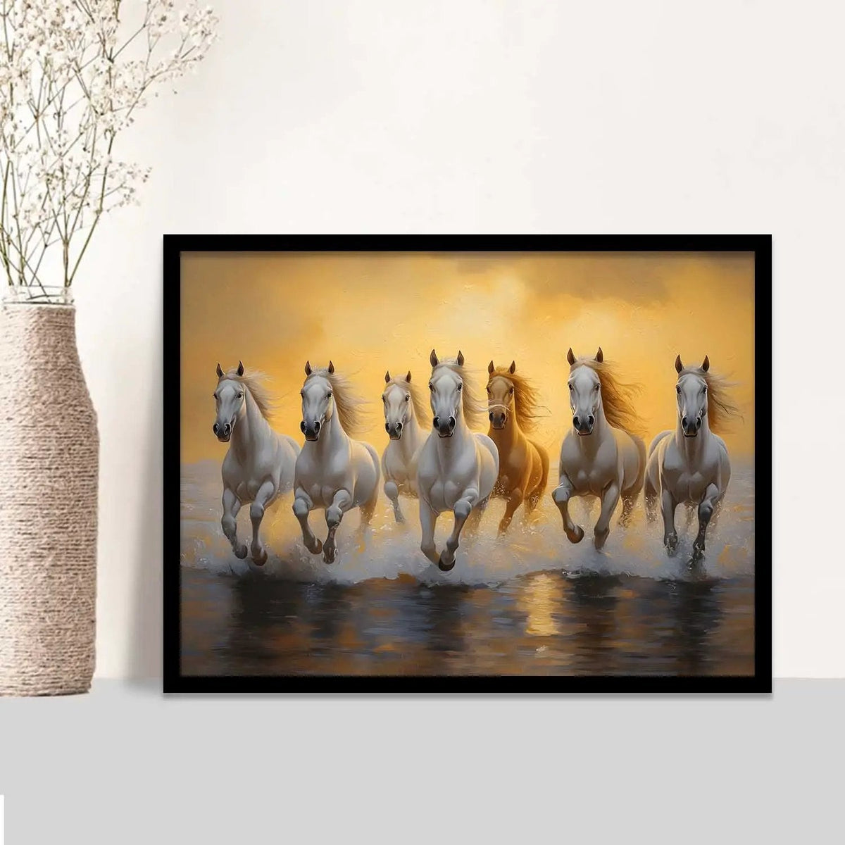 Galloping Horses Digital Art