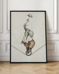 Elephant on Unicycle Digital Artwork