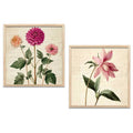 Vintage Botanical Floral Digital Art Prints