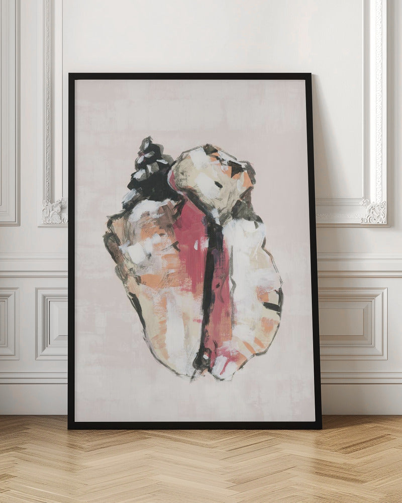 Abstract Seashell Digital Artwork
