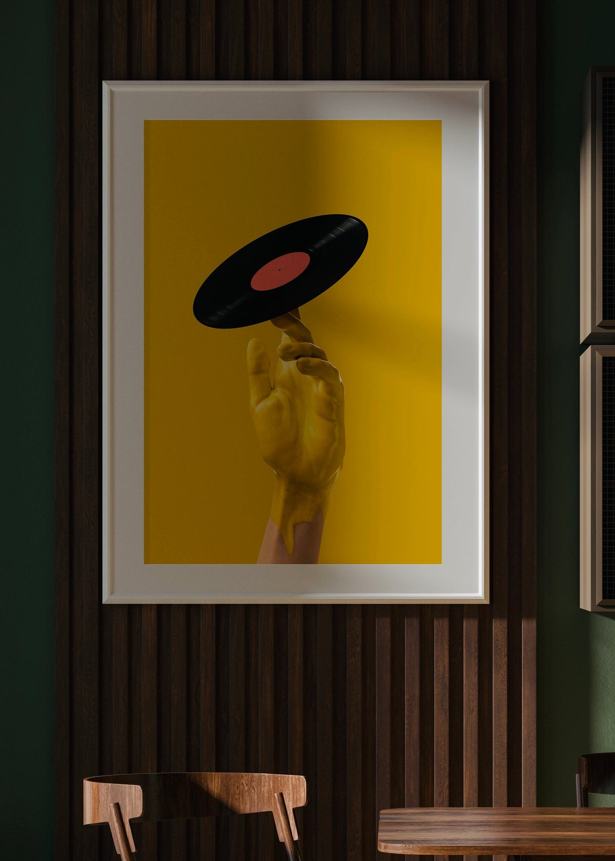 Spinning Rhythm Yellow Digital Art