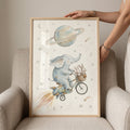 Space Explorer Elephant Digital Art