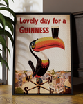 Vintage Guinness Toucan Digital Art Print