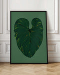 Botanical Heart Leaf Digital Art