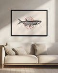 Geometric Fish Illustration