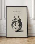 Choose to Snooze Alarm Clock Digital Art