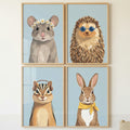 Charming Woodland Animals Digital Art Set