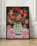 Midnight Bloom Floral Digital Art
