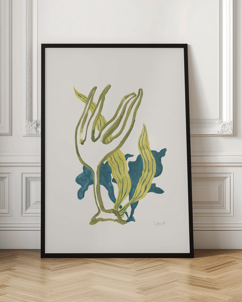 Abstract Botanical Kelp Digital Art