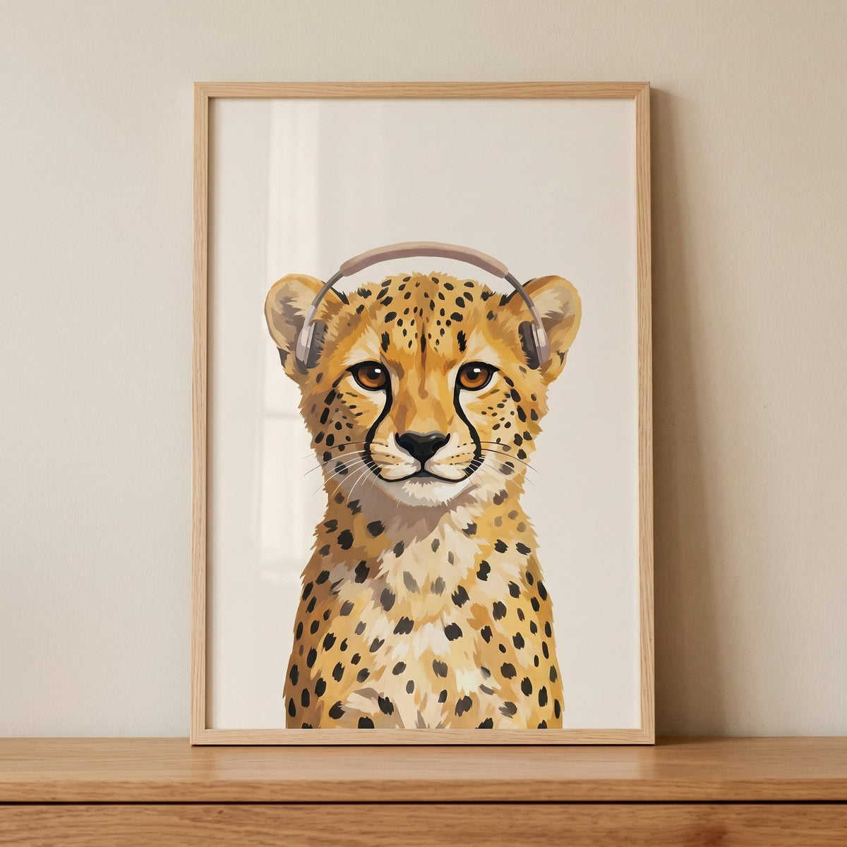 Groovy Cheetah Digital Art