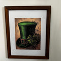 Mystical Irish Top Hat Digital Artwork
