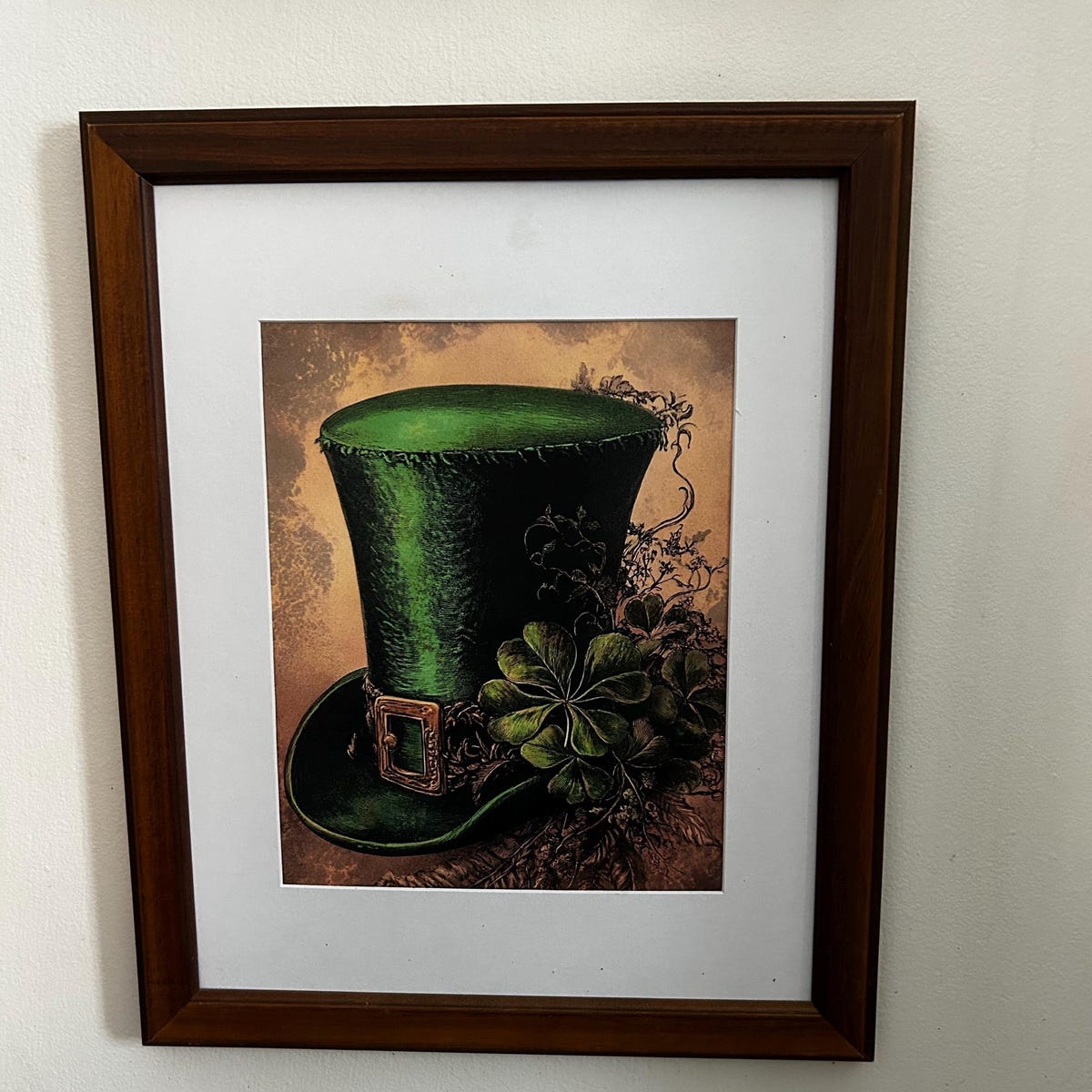 Mystical Irish Top Hat Digital Artwork
