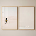 Desert Journey Diptych Digital Art