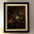 Moody Dark Floral Still Life Digital Art