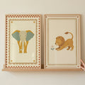 Boho Safari Animals Digital Art Set