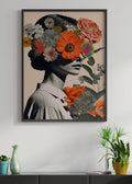 Floral Silhouette Digital Art