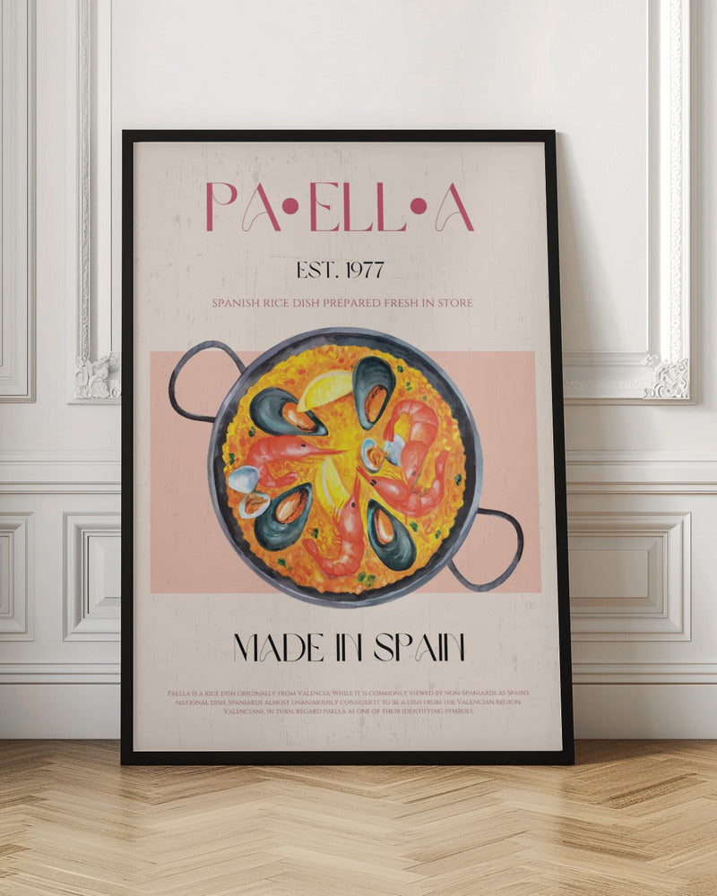 Paella Made in Spain Digital Poster