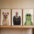 Quirky Safari Animals Digital Trio