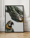 Exotic Parrots Digital Artwork