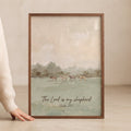 The Lord Is My Shepherd Psalm 23:1 Digital Art