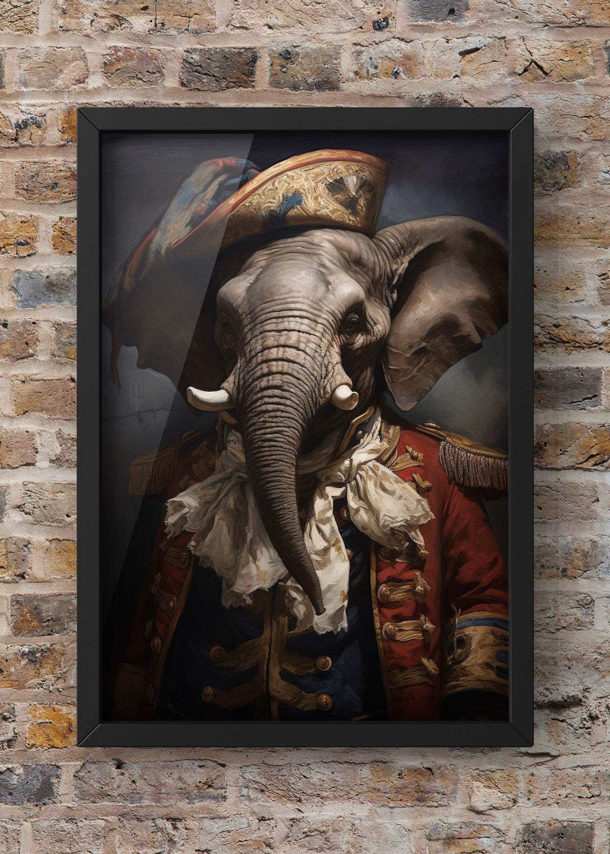 Royal Admiral Elephant Digital Art