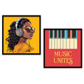 Music Unites Digital Art Set