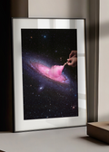 Cosmic Cotton Candy Digital Wall Art