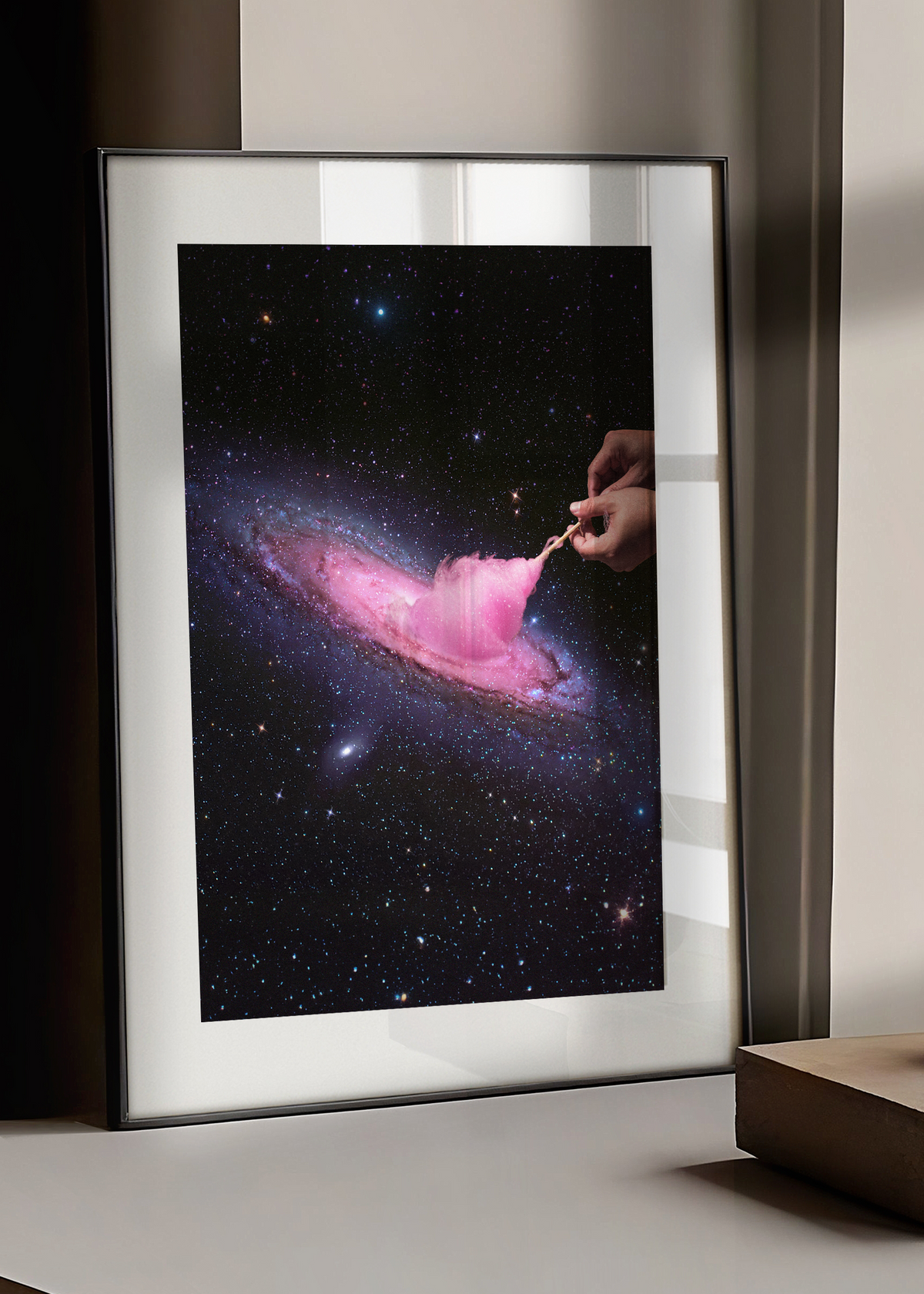 Cosmic Cotton Candy Digital Wall Art