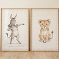Circus Animals Digital Art Set