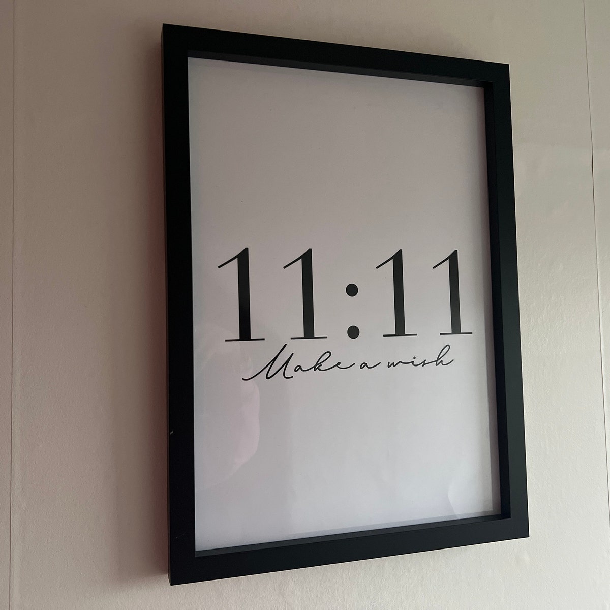 11:11 Make a Wish Digital Art Print