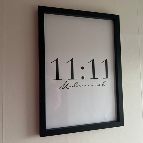 11:11 Make a Wish Digital Art Print