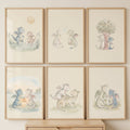 Cute Watercolor Dragons Digital Art Set