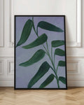 Moody Botanical Leaves Digital Art