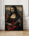 Rockstar Mona Lisa Digital Art