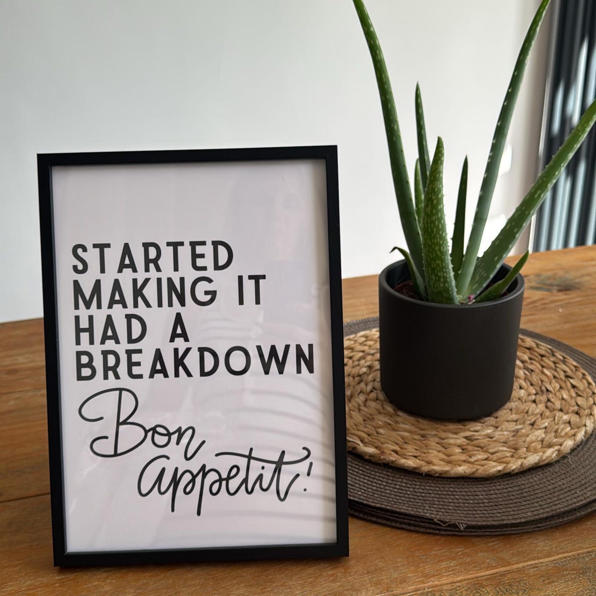 Started Making It Had A Breakdown Bon Appetit Digital Art Print