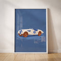 Vintage Racing Car Digital Art
