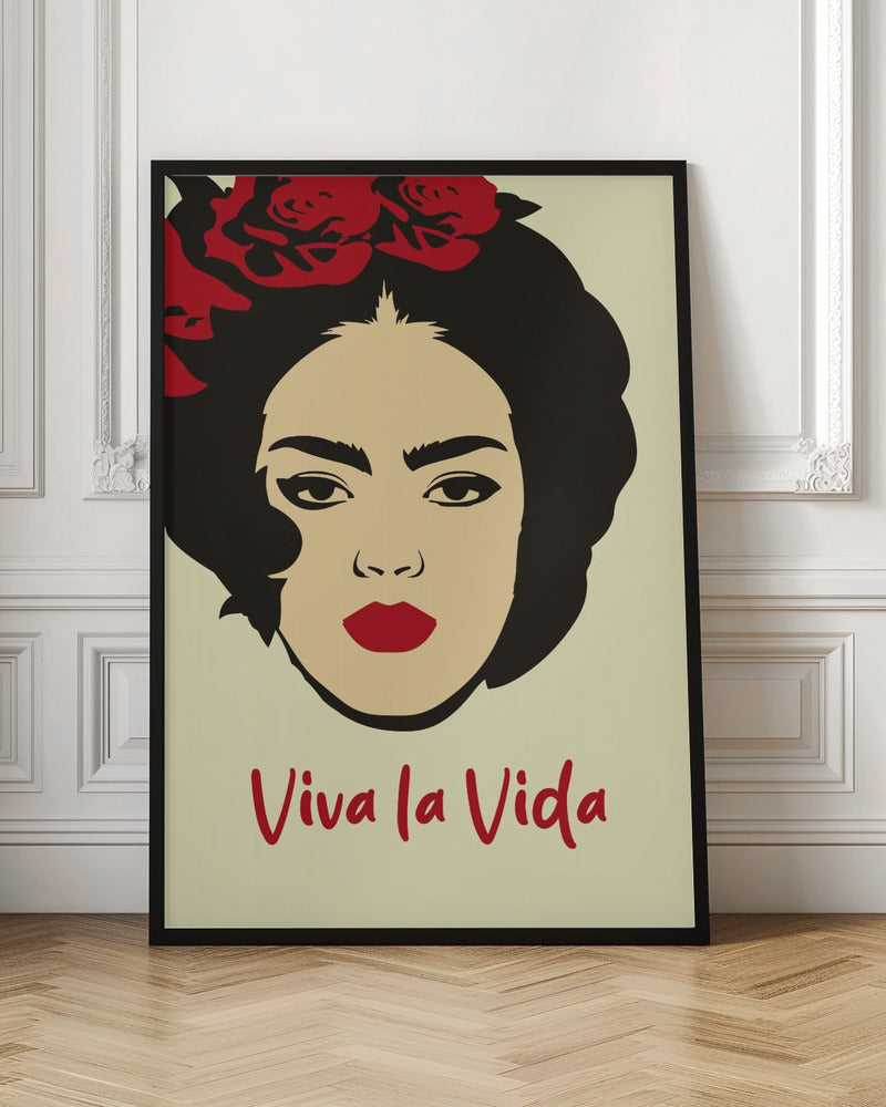 Viva La Vida Frida Kahlo Digital Art Print