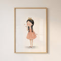 Little Princess Blowing a Kiss Digital Art
