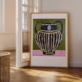 Abstract Ancient Vessel Digital Art