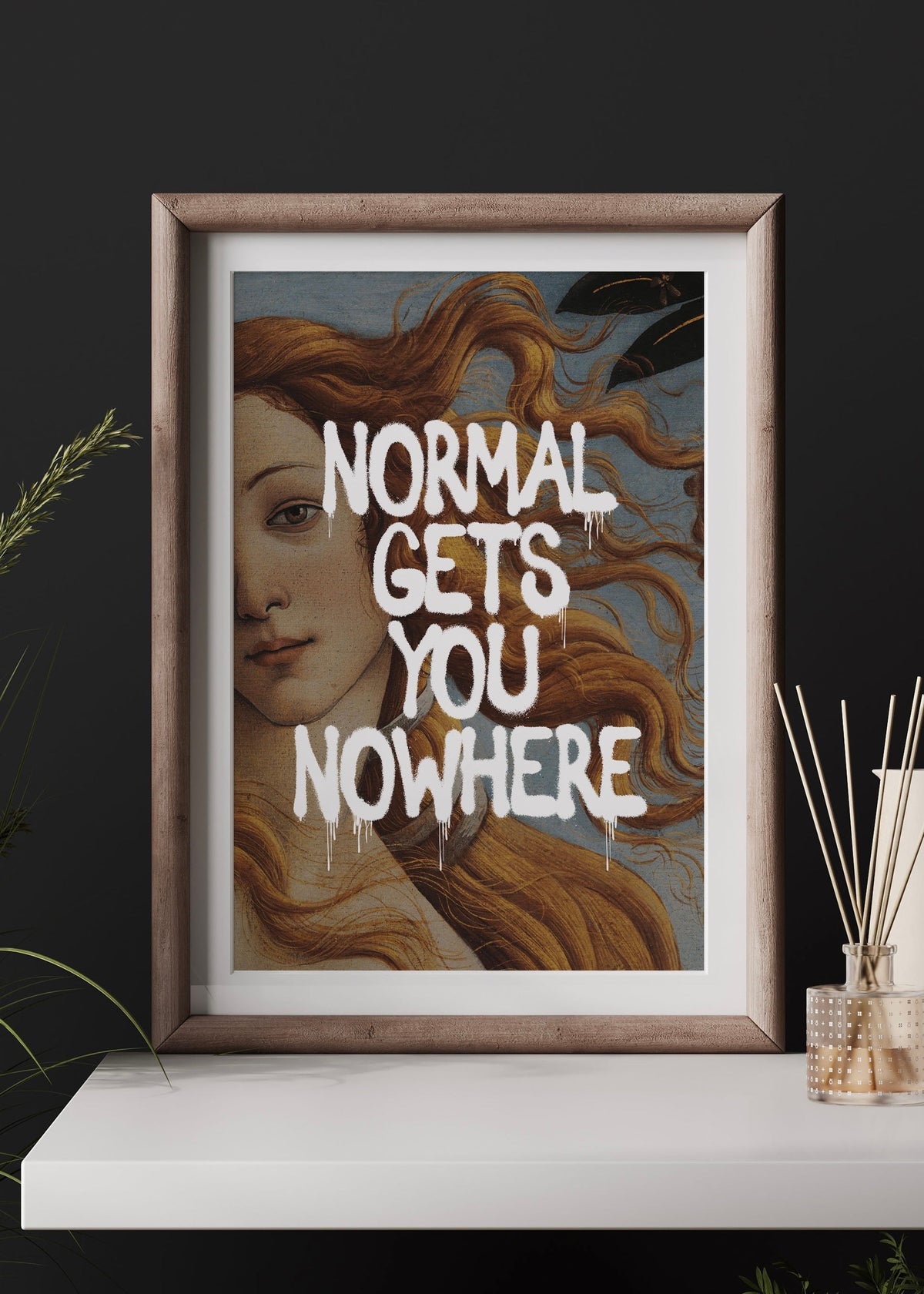 Normal Gets You Nowhere Digital Art