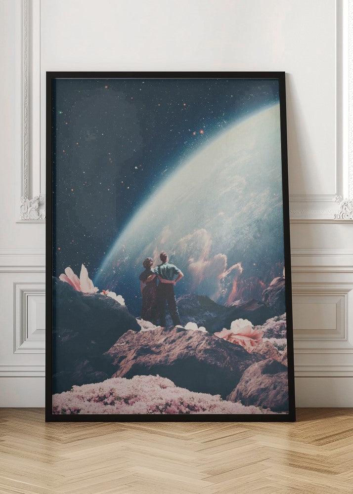 Cosmic Romance Digital Art Print