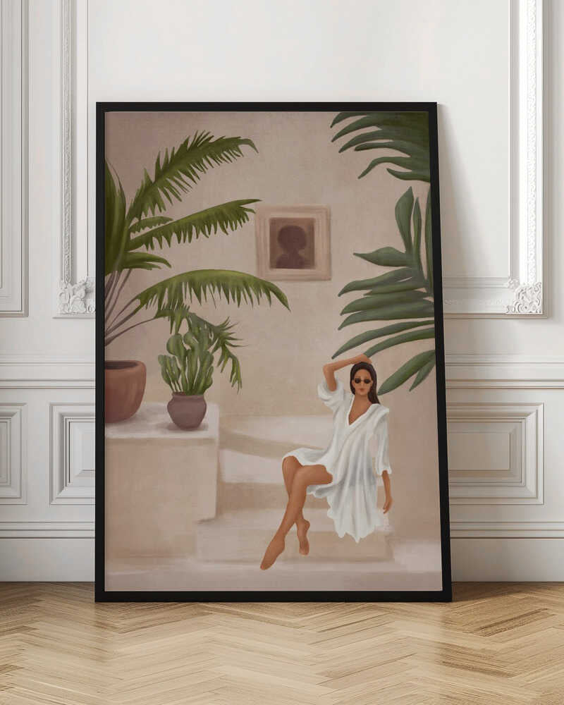 Sunlit Serenity Digital Art Print