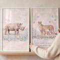 Safari Animal Nursery Digital Art Set