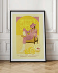 Whisky Sour Retro Cocktail Digital Art Print