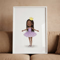 Little Princess Ballerina Digital Art