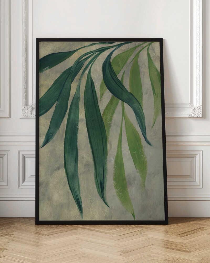 Verdant Willow Branches Digital Art