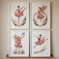 Floral Fairy and Ballerina Digital Art Set