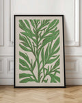 Abstract Botanical Leaves Digital Art